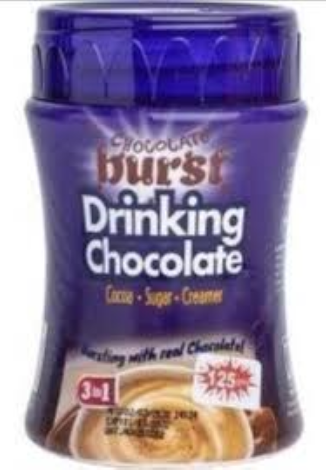 CHOCOLATE BURST DRINKING CHOCOLATE 225GM